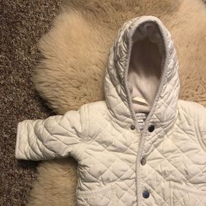 Ralph Lauren 3M white quilted bunting